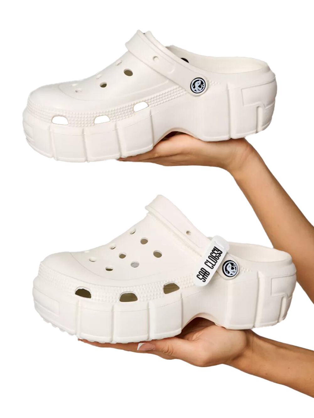 Сабо SAB CLOGSY W-41 с амортизирующей пяткой, сливочный, 38-39