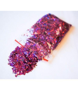 Блестки на развес круглые малиновые 10 гр 1 мм