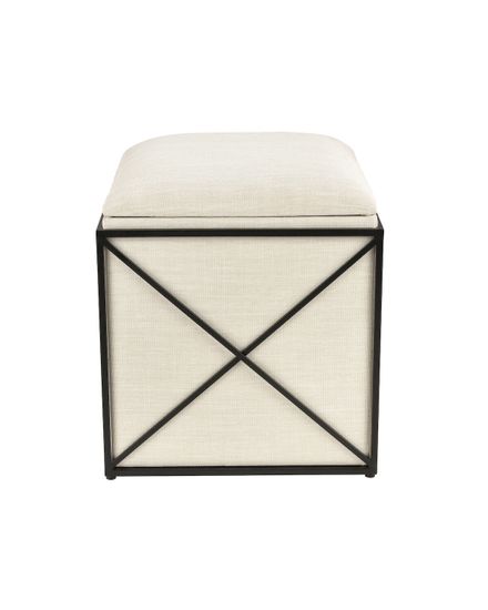 Бежевый пуф “Аксель”