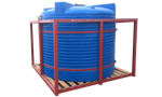 Кассета транспортная с пластиковой емкостью STERH 1х6000T 6000 л.(213x213x185см;синий) - арт.555108