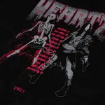 Купить Бомбер Heartz Double Barreled Oversized Embroidered Hooded Черный Бомбер Heartz Double Barreled Oversized Embroidered Hooded Черный