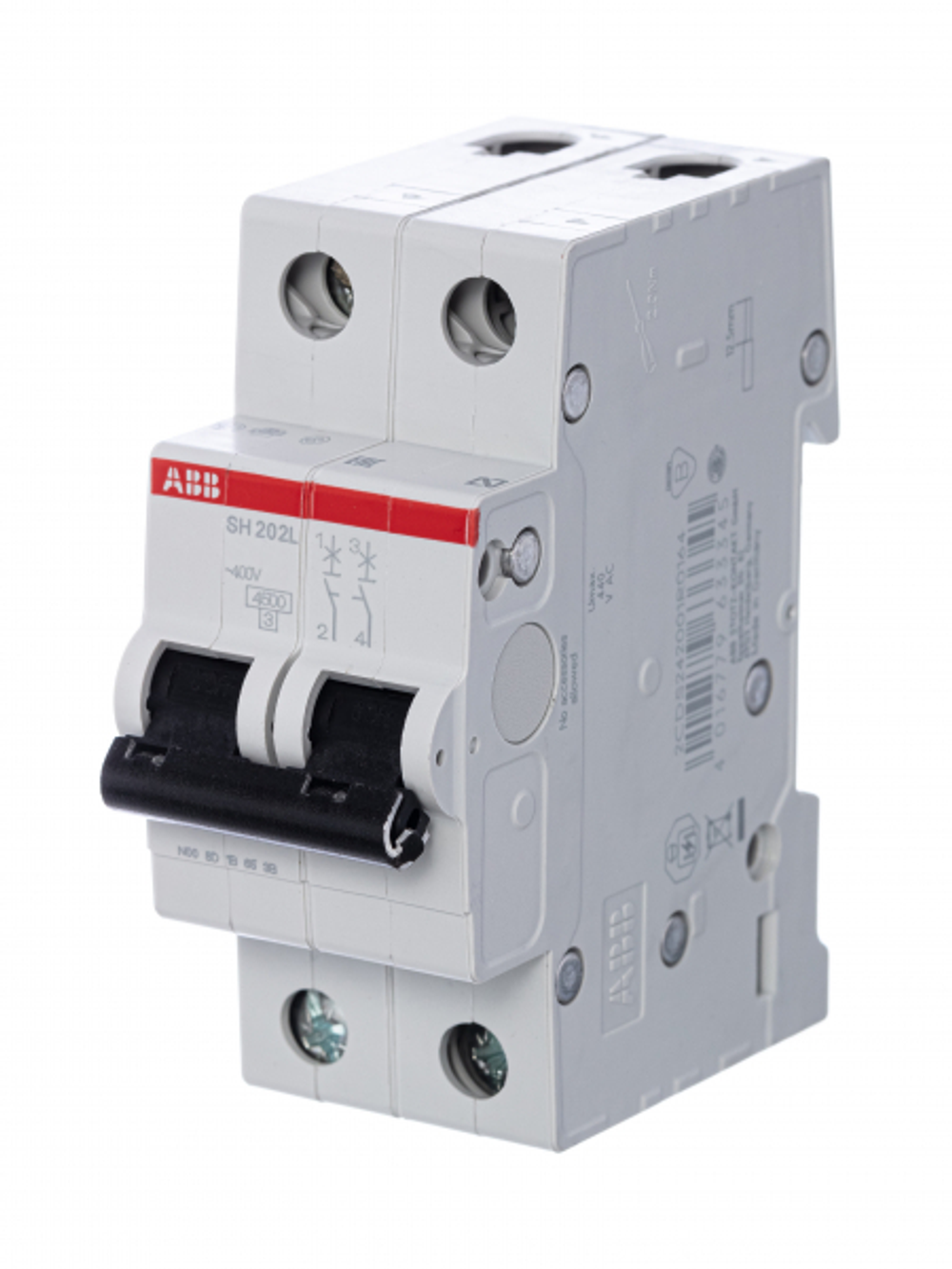 Выключатель автоматический 2П 32А характеристика C 4,5кА ABB SH202L C32 2CDS242001R0324