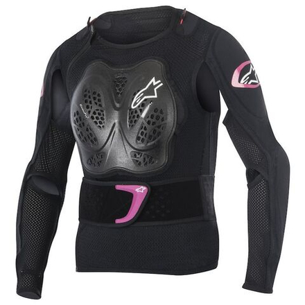 ALPINESTARS Мотозащита тела моточерепаха женская  STELLA BIONIC JACKET черно-фиолетовый