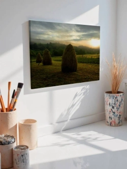 Картина на стену 40 X 50 Стога сена