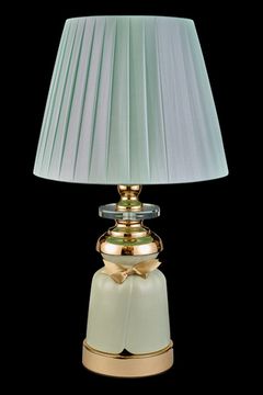 Настольная лампа 1*Е27 LE2308/3 золото/мята Muses Leon