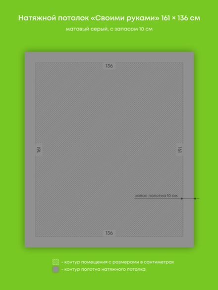 Натяжные потолки 2.2 м2, 0.9 м2, 3.4 м2