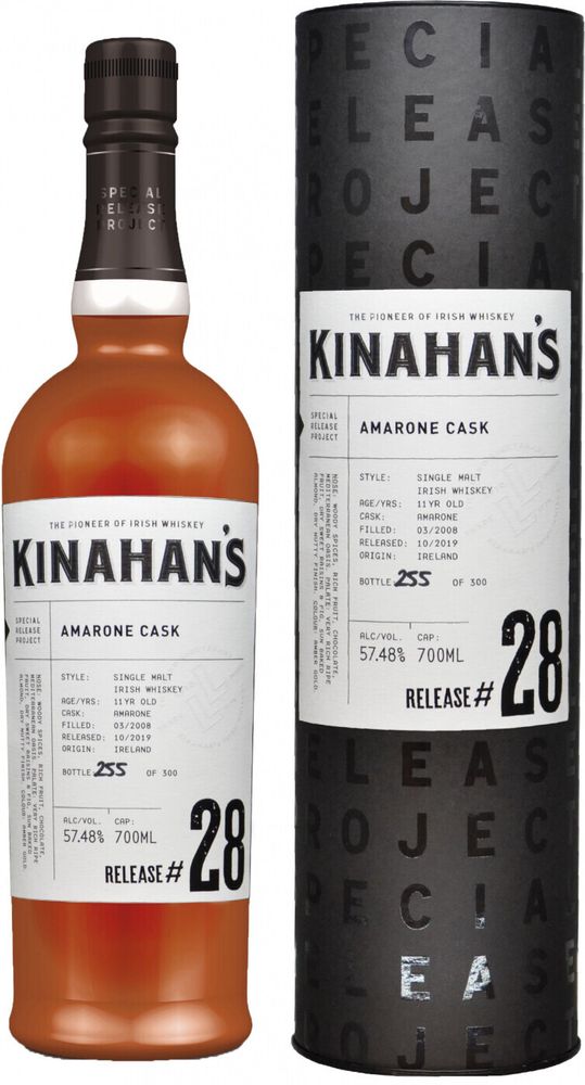 Виски Kinahan&#39;s Amarone Cask, Release #28, 0.7 л