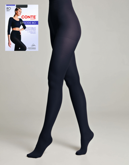 CONTE EPISODE 80 Колготки женские из микрофибры