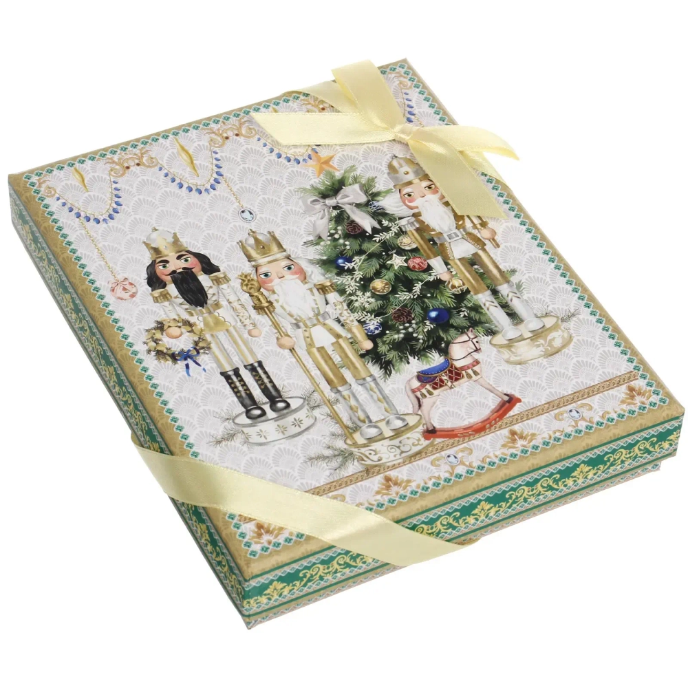 Набор чайных ложек 4шт «Щелкунчик» в подарочной коробке