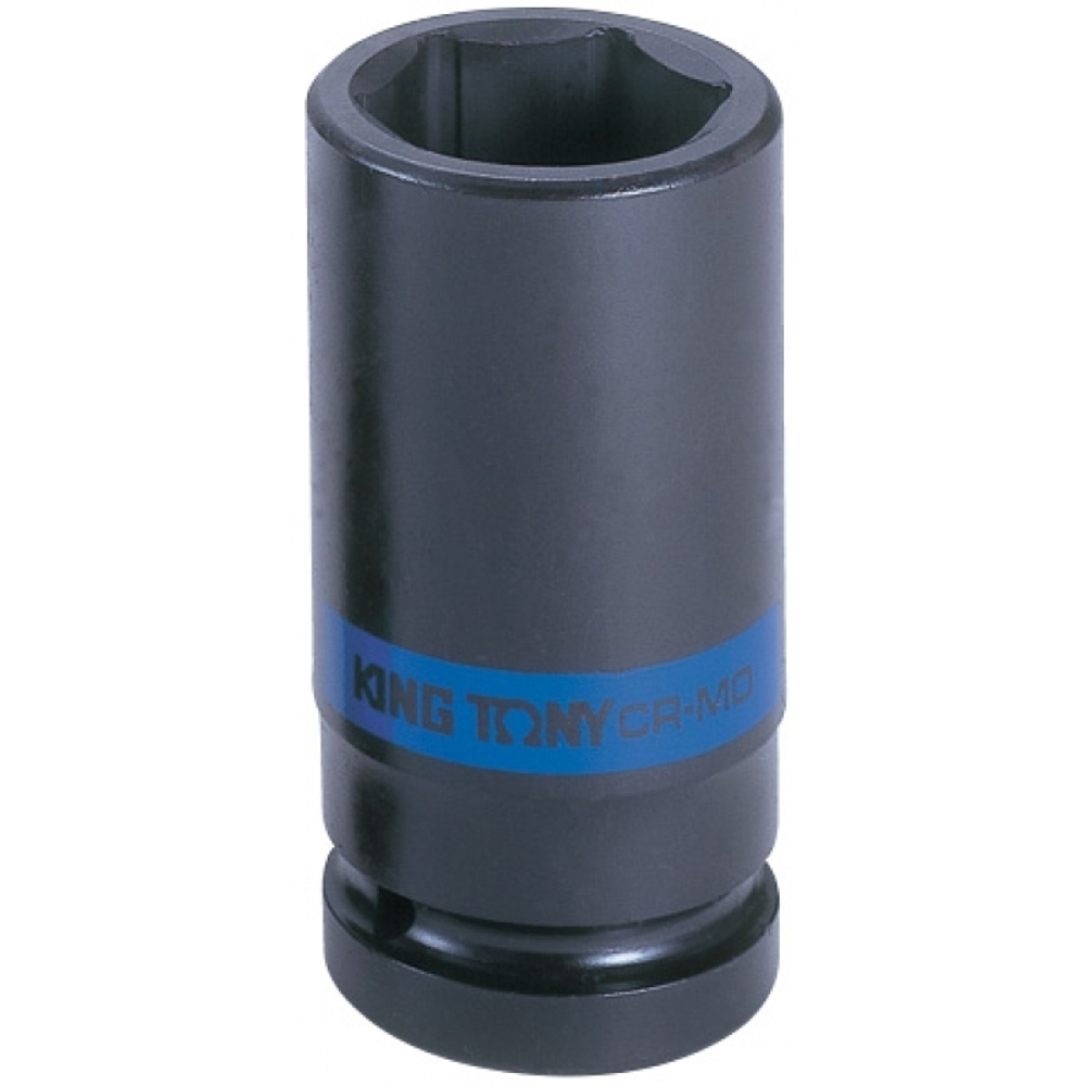 KING TONY (883529M) Головка торцевая ударная глубокая шестигранная 1", тонкостенная, 29 мм