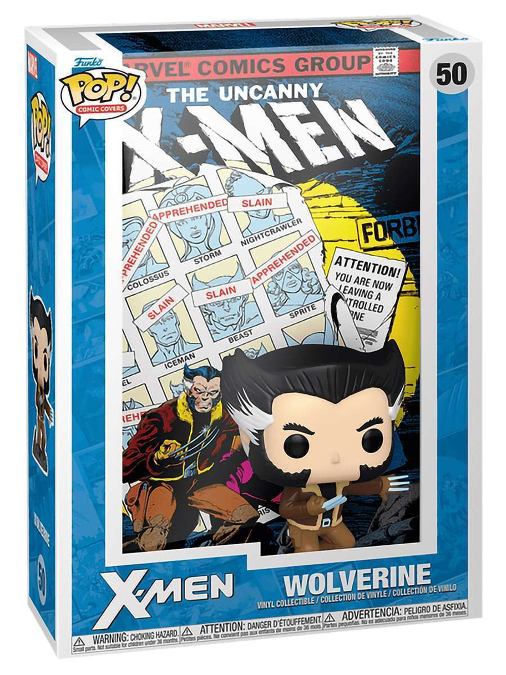 Фигурка Funko POP! Comic Covers Marvel X-Men The Uncanny X-Men #141 Wolverine (50) 76082