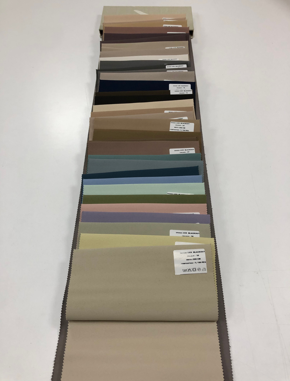 Портьерная ткань blackout двусторонний Aisa арт. Lux blackout (высота 300 см, Турция)