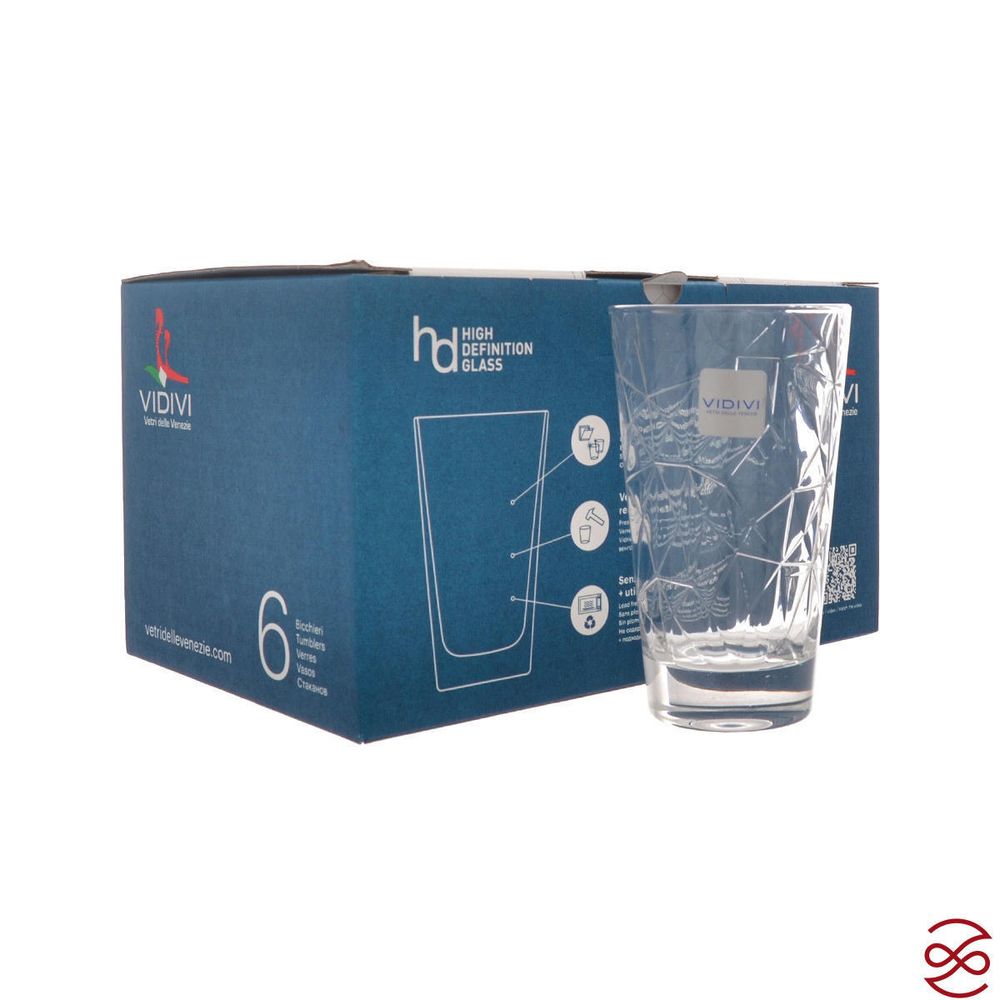 Набор стаканов Vidivi Dolomiti 280 мл 13*7,6 см (6 шт)