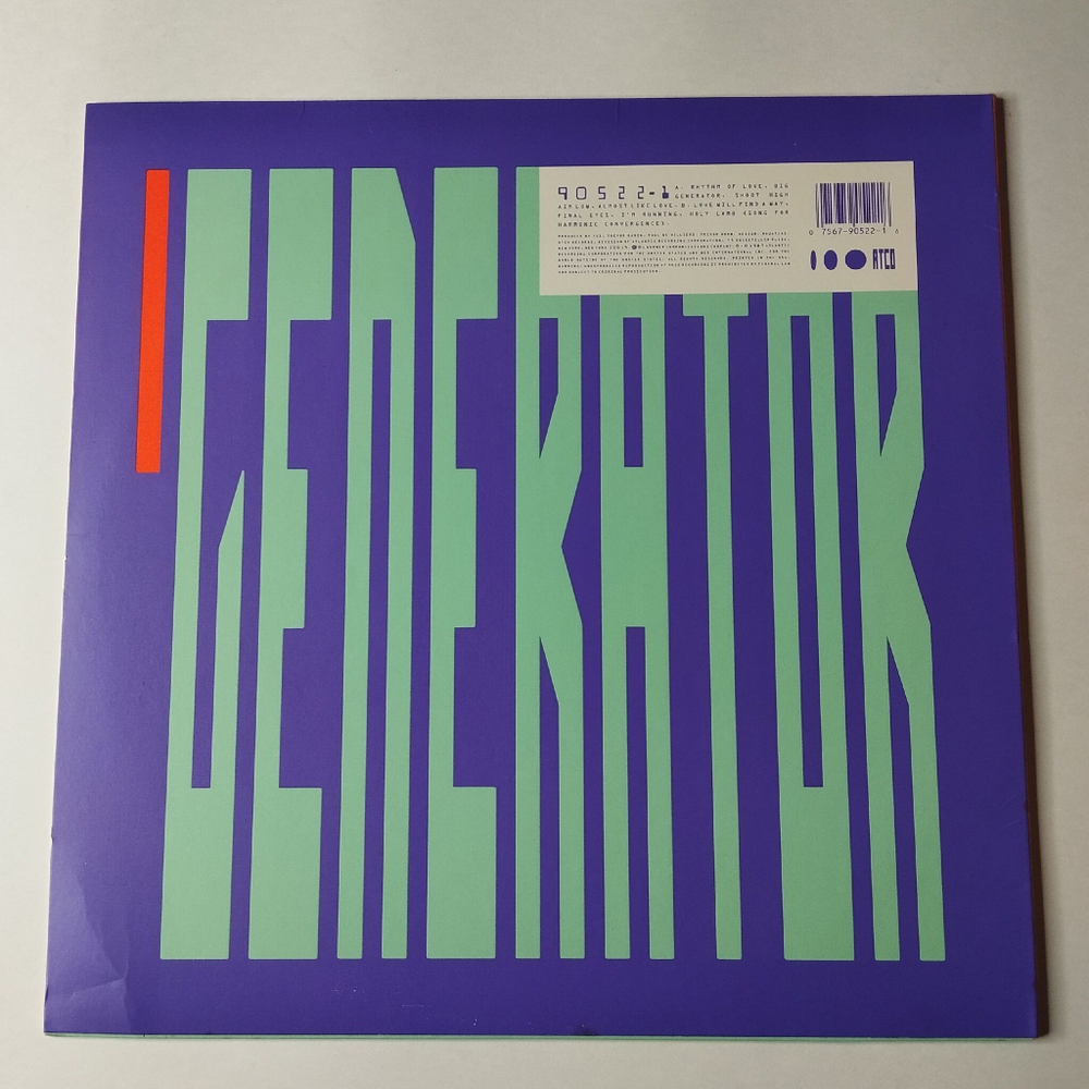 Винтажная виниловая пластинка LP Yes Big Generator (USA 1987) Almost Like Love