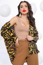 Рубашка "Лила" (горчица) Б5561 LT Collection