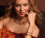 Колье Coeur de Lion Brown-Gold 4524/10-1116