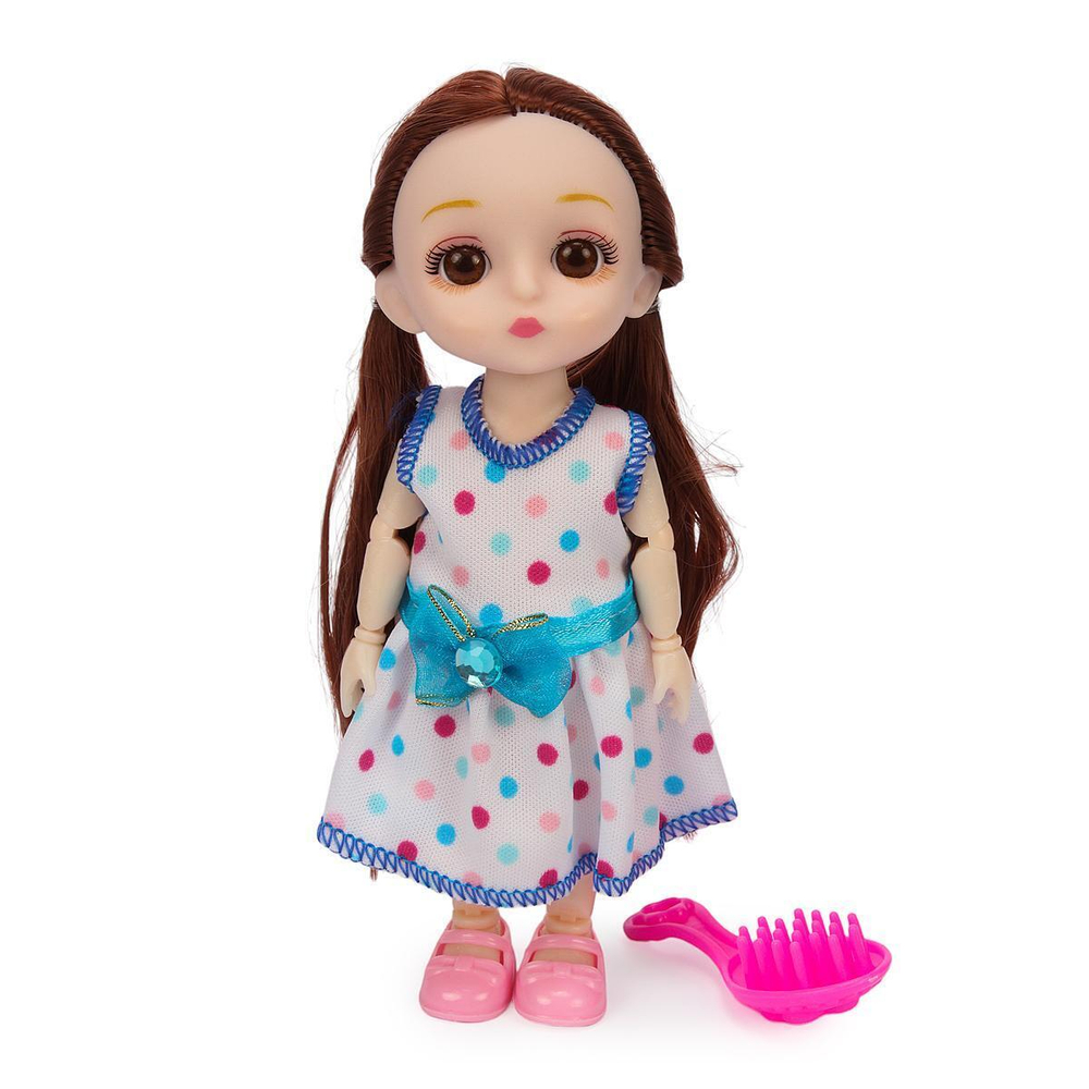 Кукла классическая 22см с аксесс., пакет 3396-37