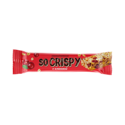 Батончик So Crispy Клюква 40г