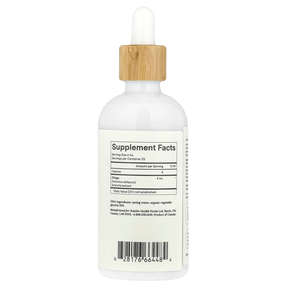 Rainbo, Чага, без спирта, 100 мл (3,4 жидк. унц.)