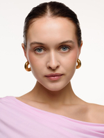 Пусеты "Bagel" Gold