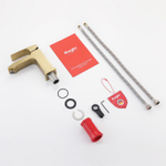 Смеситель для раковины Raglo R01.10.03, золотой сатин