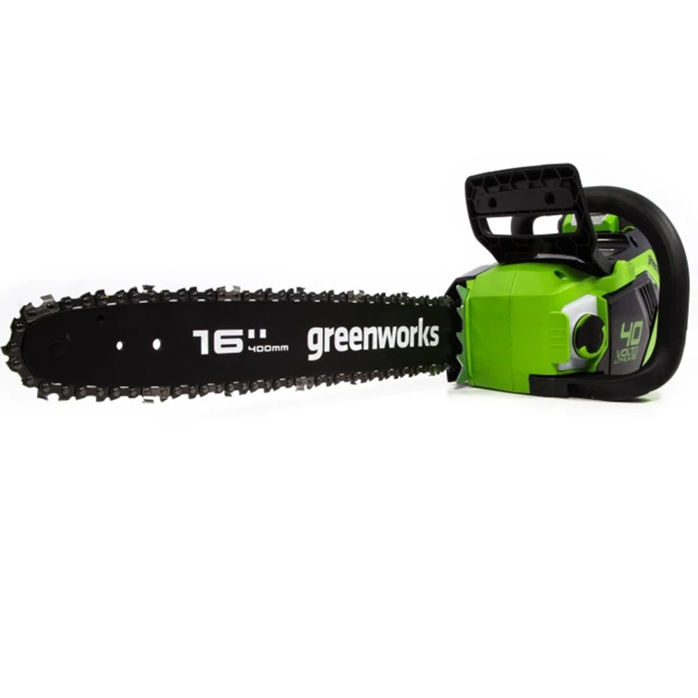 Аккумуляторная цепная пила Greenworks GD40CS18K5 (1 x 5 Ач, ЗУ) 2005807UG