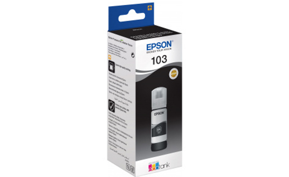 Чернила Epson C13T00S14A (103) 65 мл BLACK