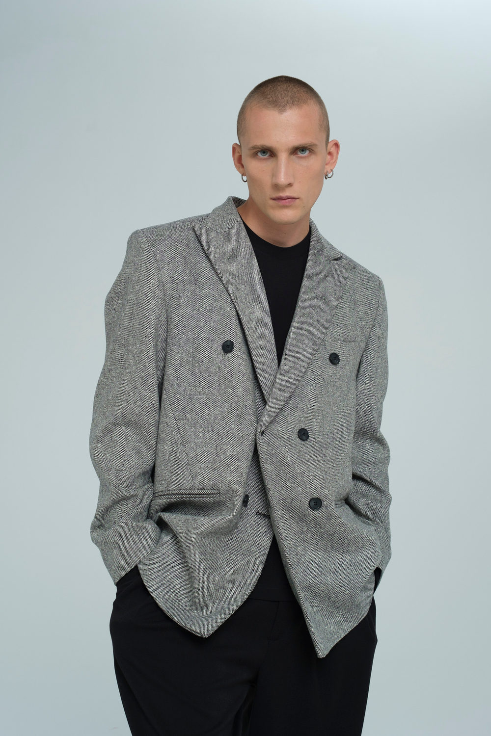 Пиджак твидовый | melange