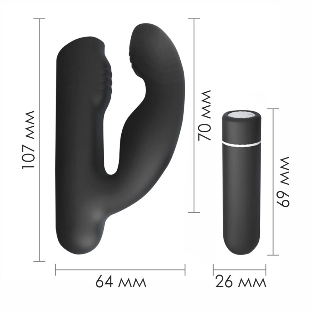 ВИБРОМАССАЖЁР 9 режимов вибрации