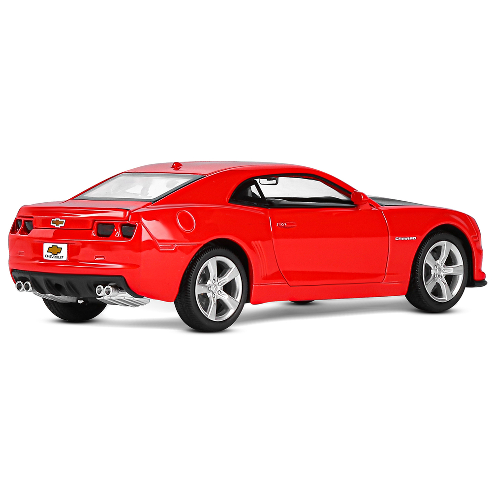 Модель 1:32 Chevrolet Camaro SS, красный, свет, звук, откр. двери, капот и багажник