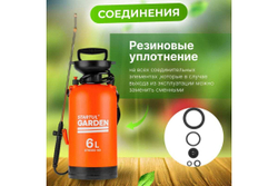 Плечевой опрыскиватель STARTUL Garden 6 л ST6560-60