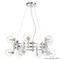 Подвесная люстра Crystal Lux Luxury SP12 Chrome