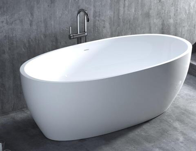 Ванна отдельностоящая матовая 176x92 Salini LUCE 100111M