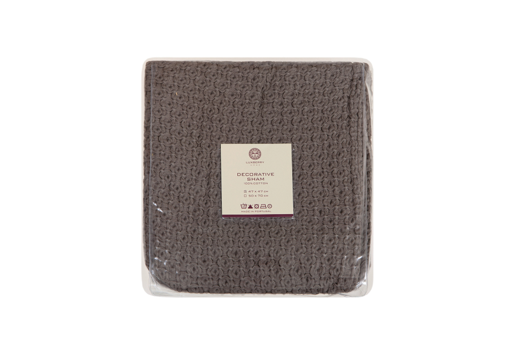Покрывало 150x220 Luxberry Boucle коричневое