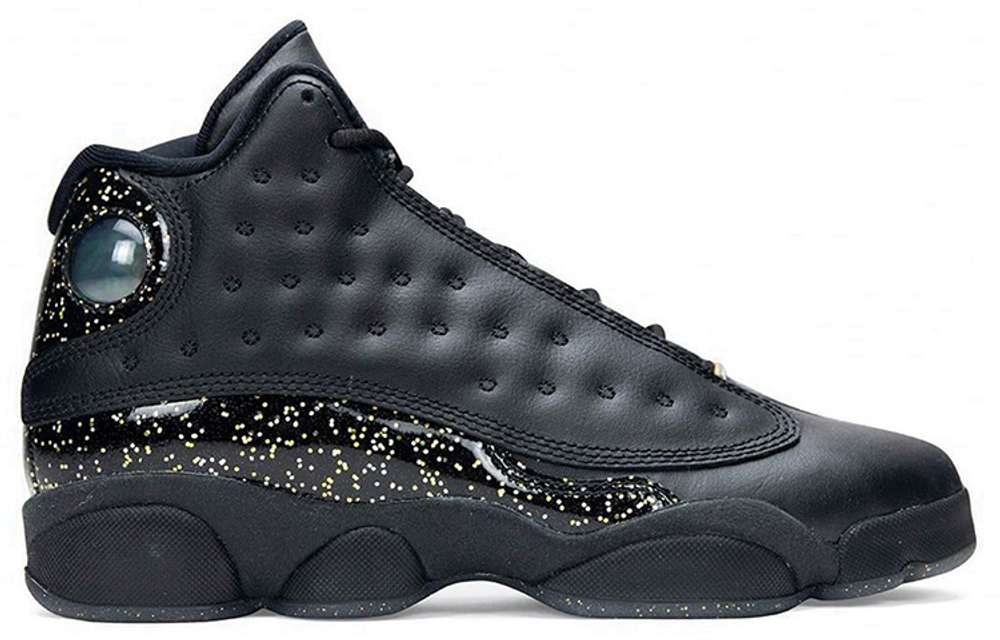 Кроссовки Jordan Air Jordan 13 Black Gold (Женская размерная сетка)