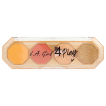 L.A. Girl, 4 Play, палитра теней для век, GES234 Juicy, 3,2 г (0,11 унции)