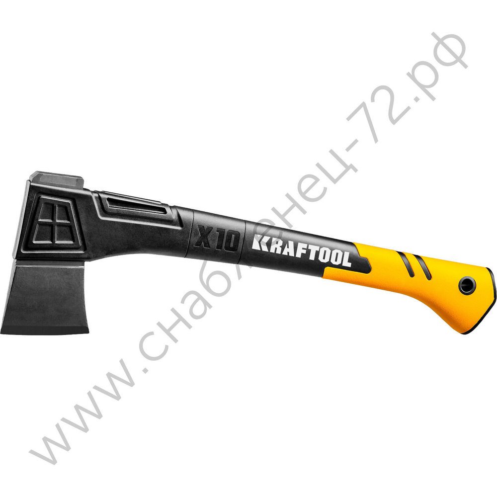 KRAFTOOL X10 750/1000 г, в чехле, 450 мм, Универсальный топор (20660-10)