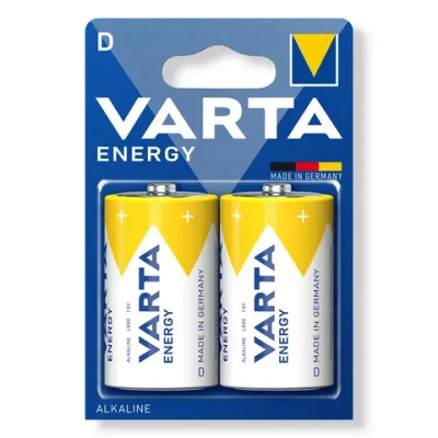 Батарейка Varta Energy D/LR20 , ( 2 ) шт. в блистере, 04120229412