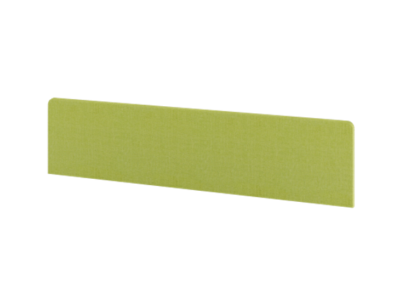 Экран фронтальный ЛДСП ткань Romeo 1500х370х32 512072-007 Лайм