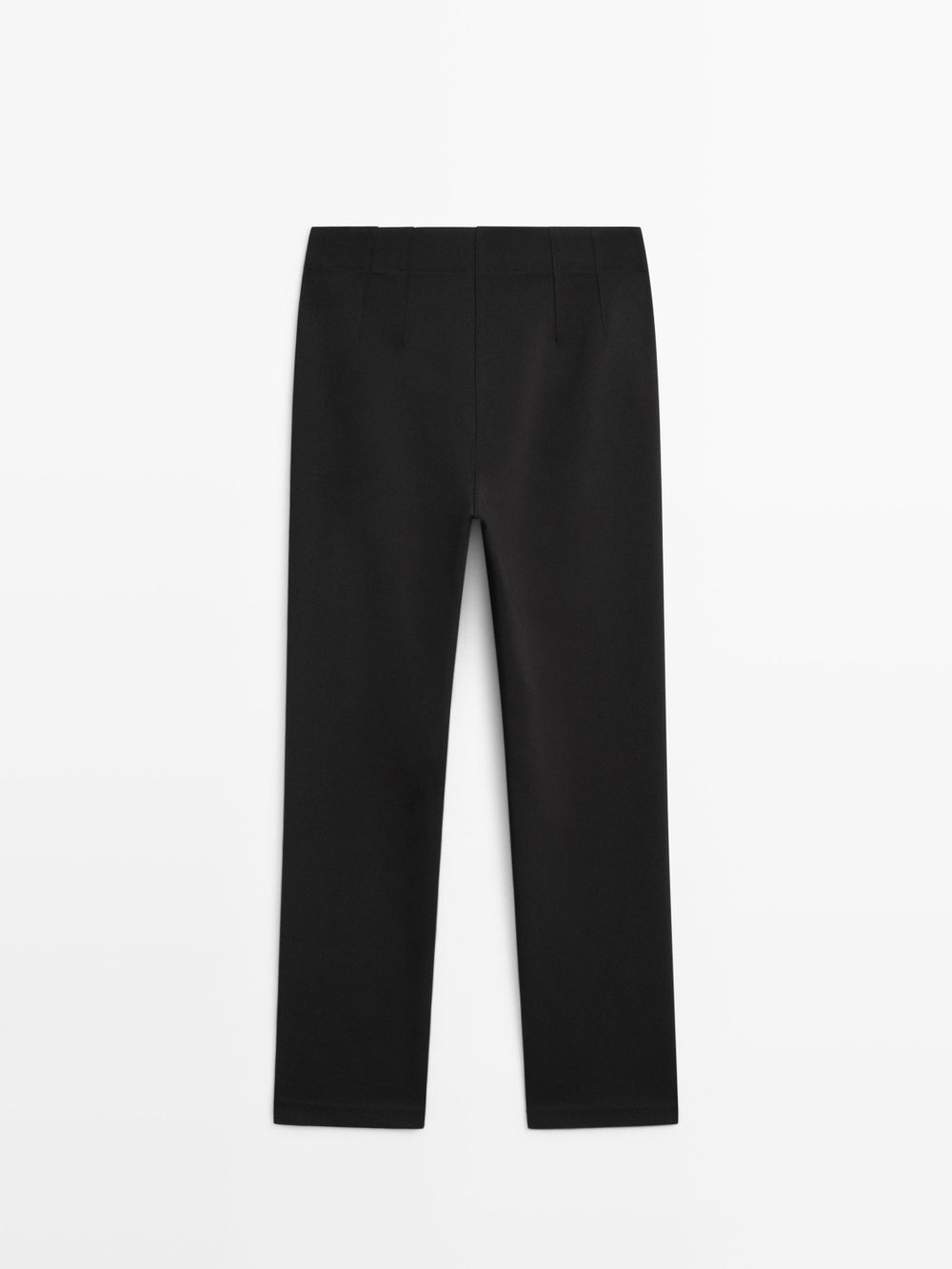 Massimo Dutti Брюки из технической хлопковой смеси, черный