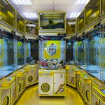 Призовой автомат кран-машина с витриной «Happy moment»