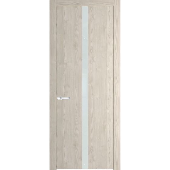 Межкомнатная дверь Profil Doors 1.8N каштан светлый стекло белый лак