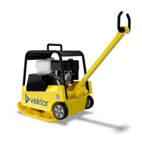 Виброплита реверсивная Vektor VPG-160С гидравлическая - [172 кг / 30 кН / Honda GX270]