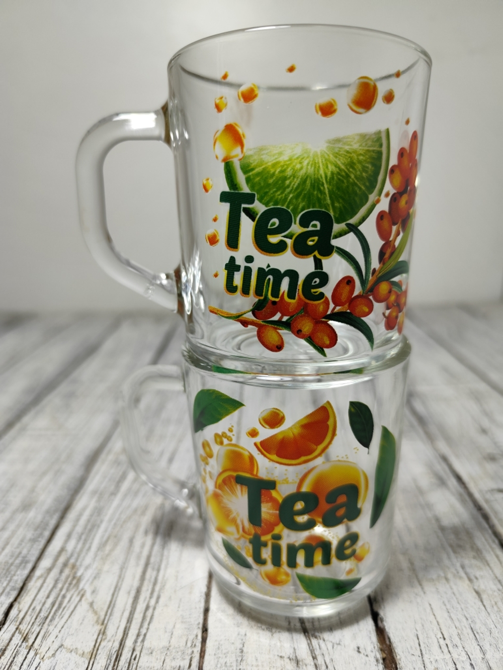 Кружка Gren tea 200мл Tea Time Набор 2шт