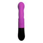 Фиолетовый изогнутый вибратор 20,7см для стимуляции зоны G Adrien Lastic NYX 2.0 G-Spot Vibrator Purple