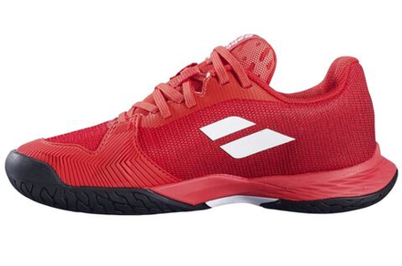 Детские теннисные кроссовки Babolat Jet Mach 3 Junior All Court - cherry tomato/white