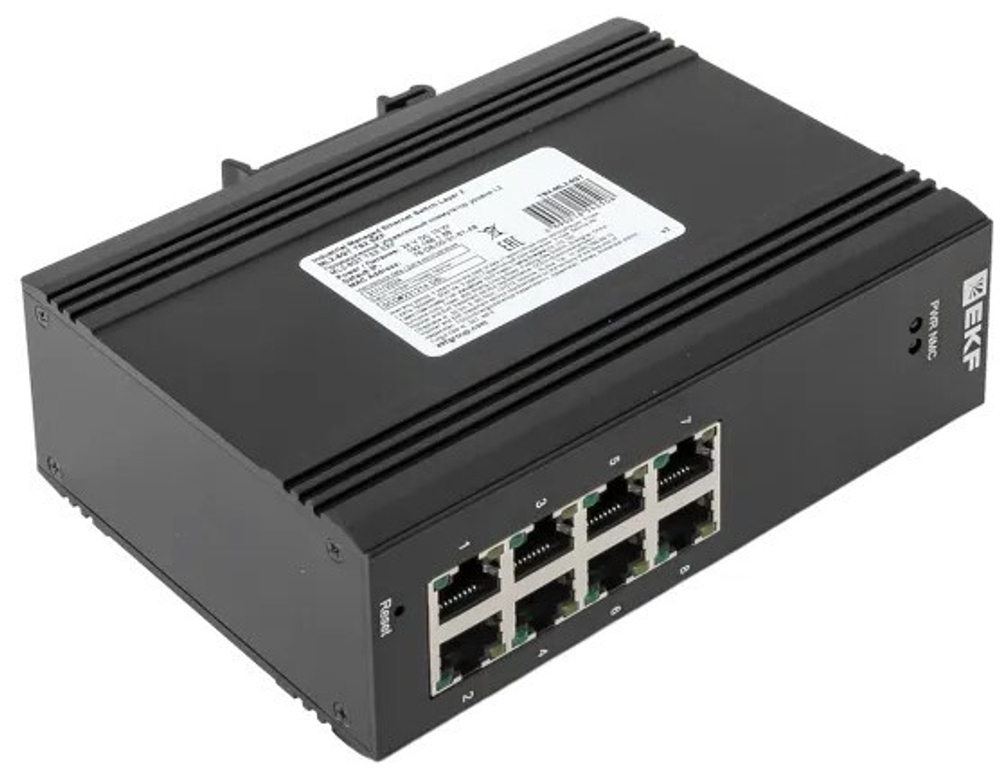 Коммутатор промышленный управляемый EKF TSX-ML2-8GTP