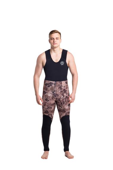 Гидрокостюм AquaTeam Reef 7 мм коричневый