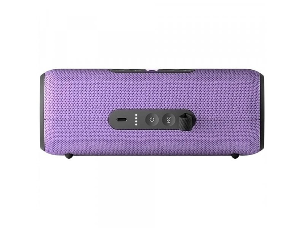 Умная портативная колонка Яндекс Стрит фиолетовый