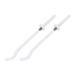 Комплект плоских кронштейнов с дюбелями 7,2х170мм